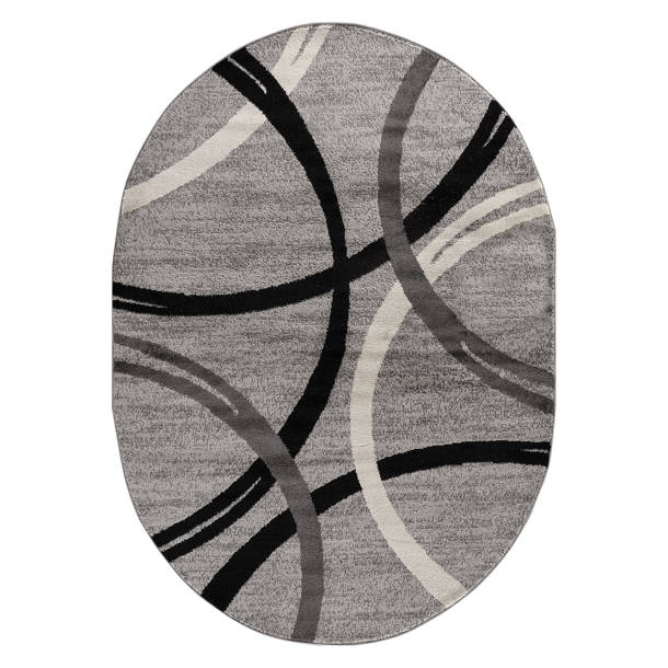 Ebern Designs Devonshire Abstract Brown/Gray/Cream Area Rug & Reviews Wayfair